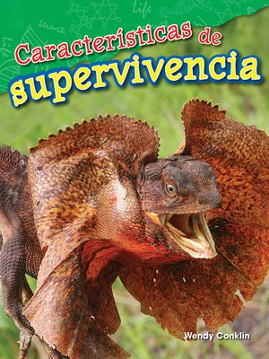 cover image of Características para la supervivencia
